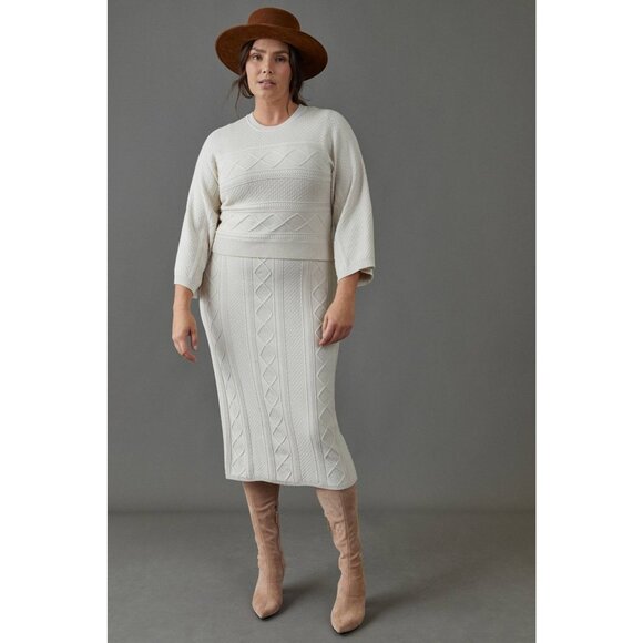 Anthropologie Current Air Hayden Sweater Midi Dress - Picture 3 of 16